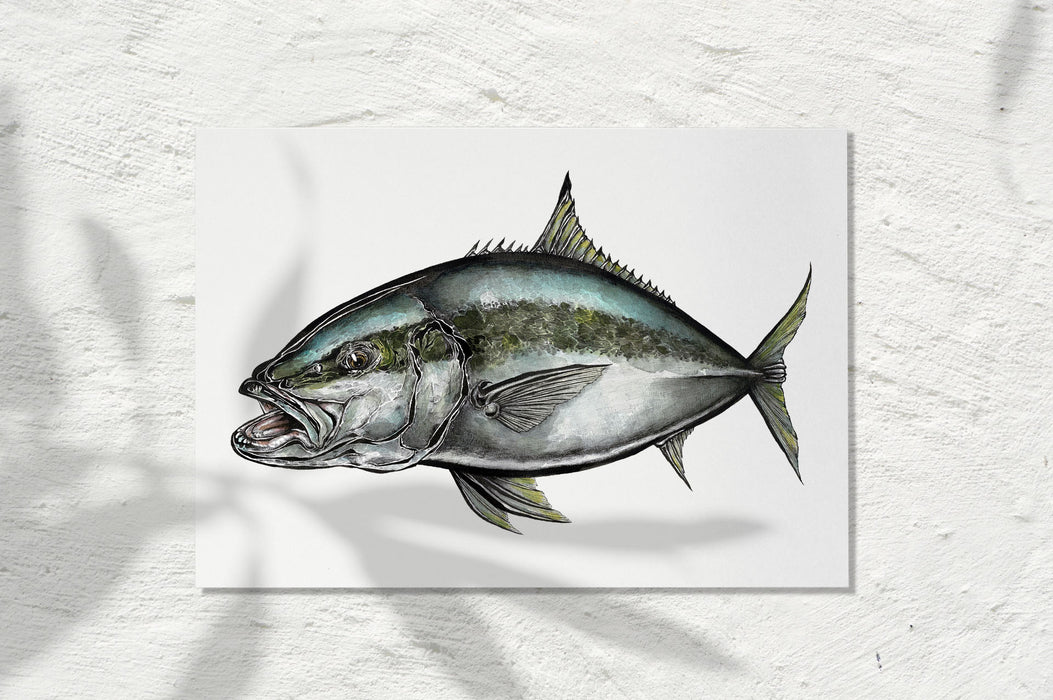 Kingfish 2022 / Watercolour